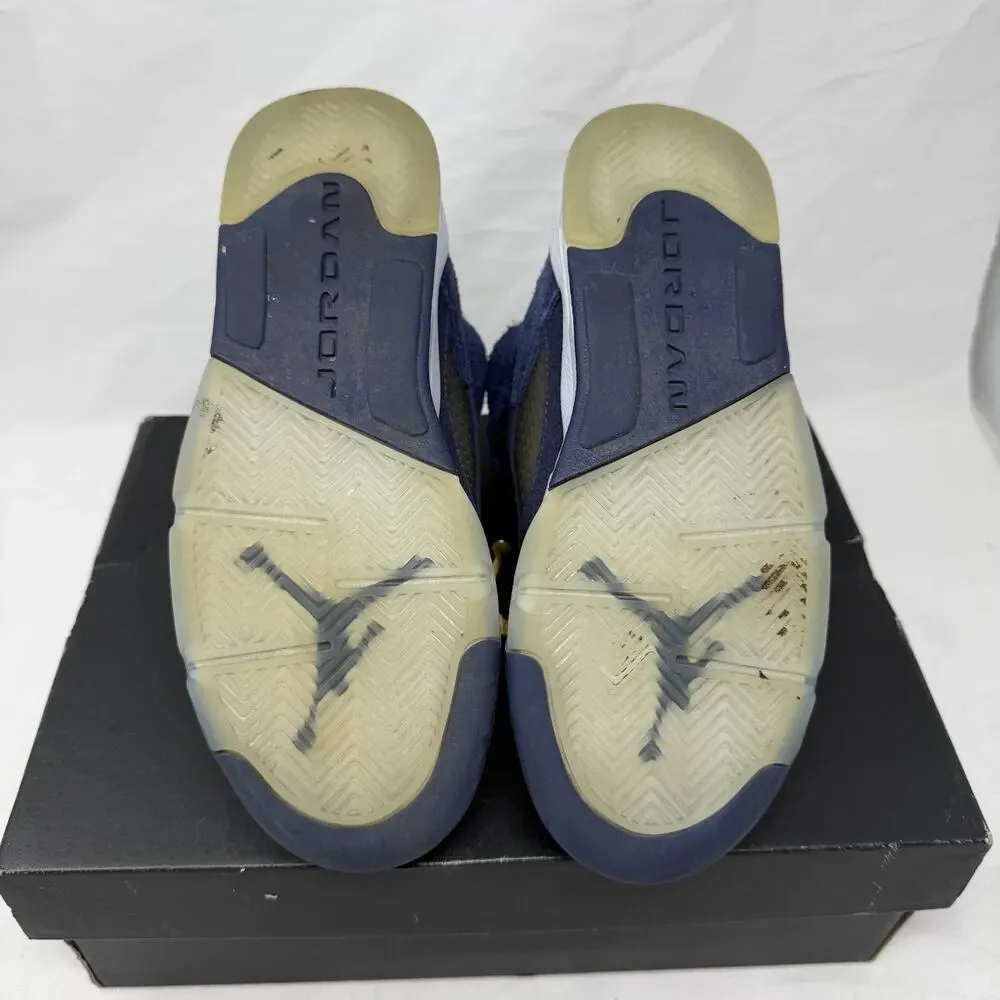 Nike Sneakers Youth 4 Y Air Jordan 5 Retro SE GS Georgetown Navy FN5452-400